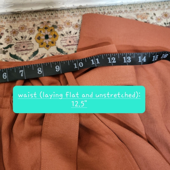 NWOT WILFRED ARITZIA Pants | Size 2 | Paperbag | High Rise Tie Front Trouser - Picture 10 of 14